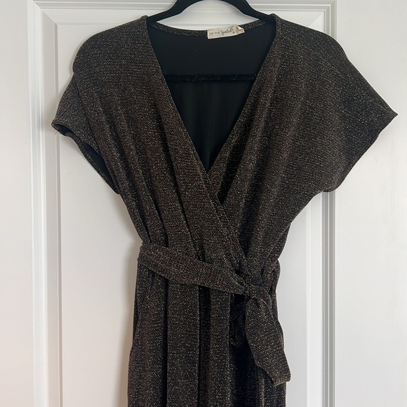 Holiday Glittery Jumpsuit - Picture 2 of 3